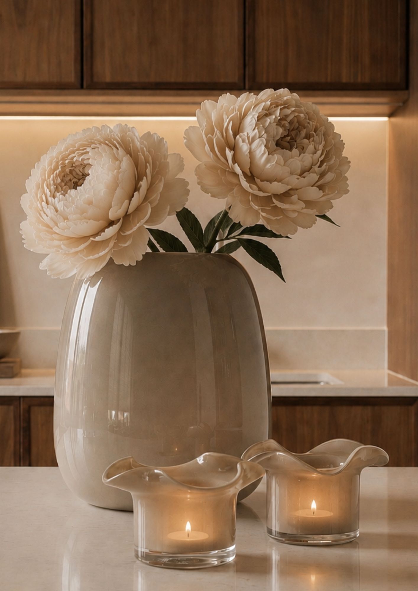Candleholder Harmony Nougat