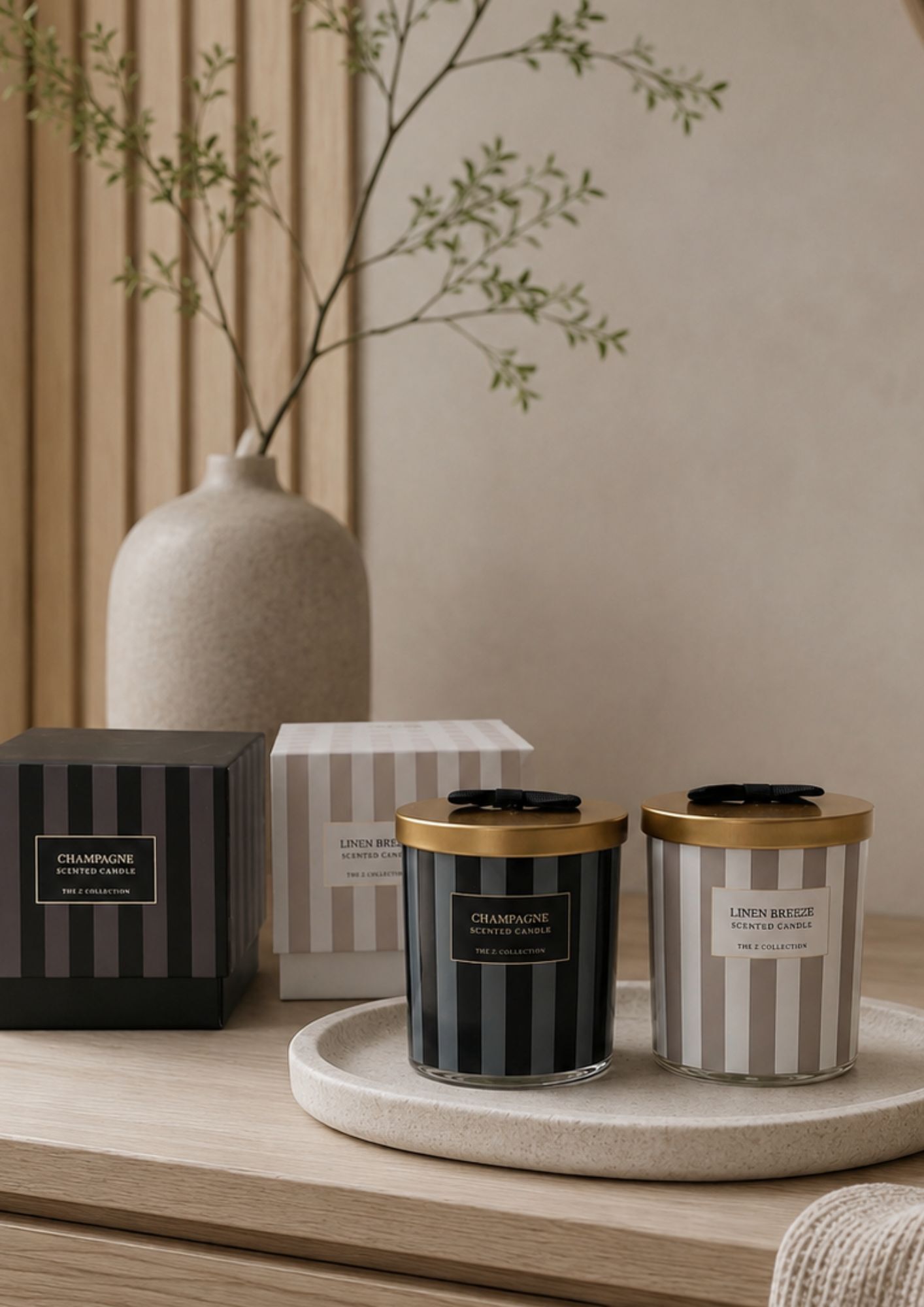 Scented Candle Linen Breeze